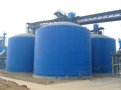 召陵水泥钢板库改造